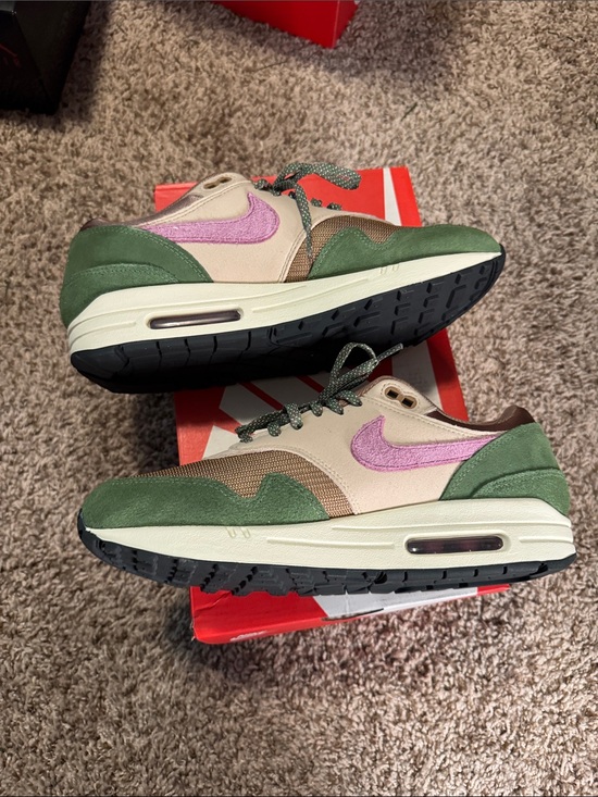 Nike Air Max Green, Brown & Cream Retro Runner main image 3